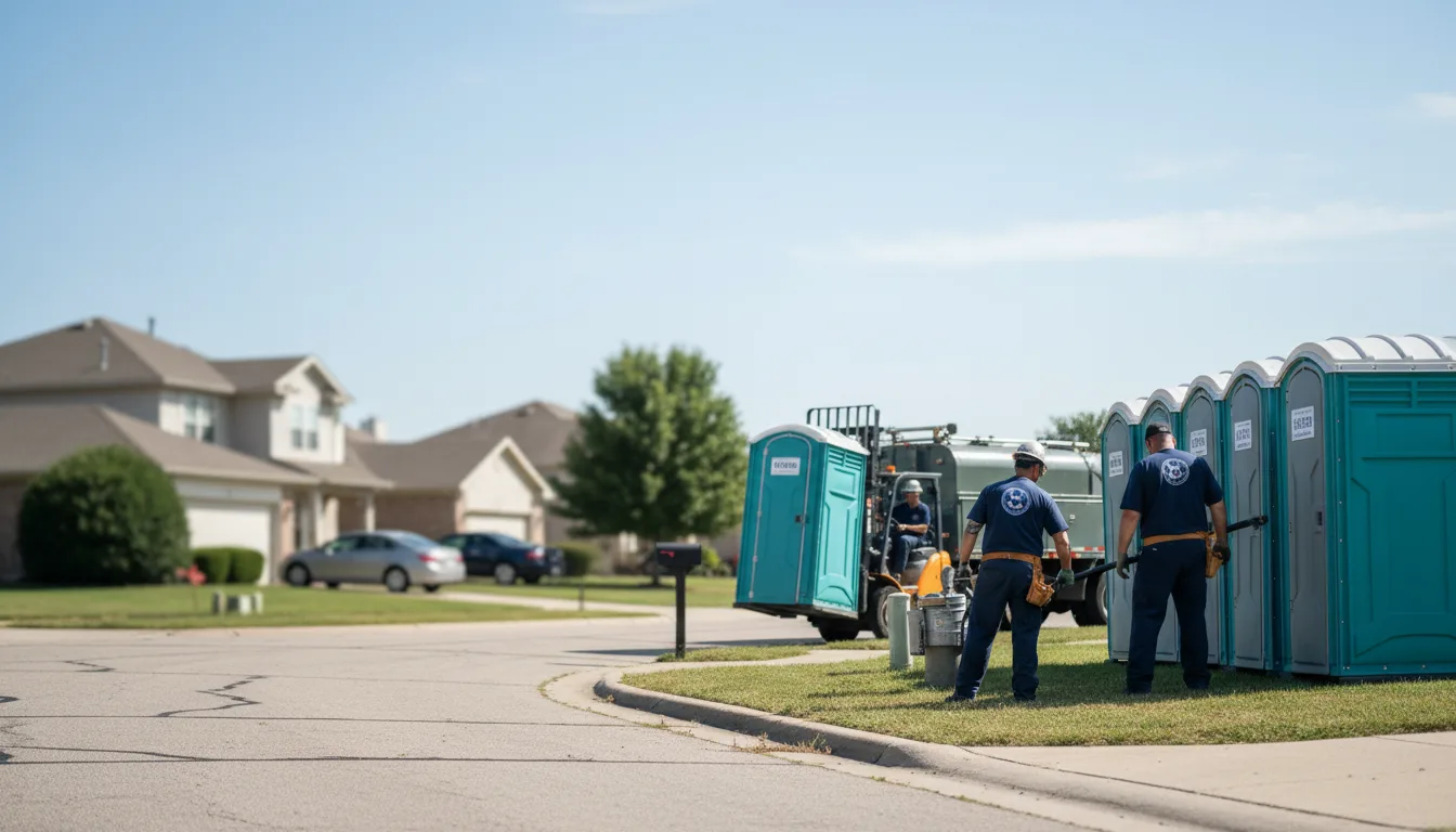 Porta Potty Rental in Freeburg, IL near me